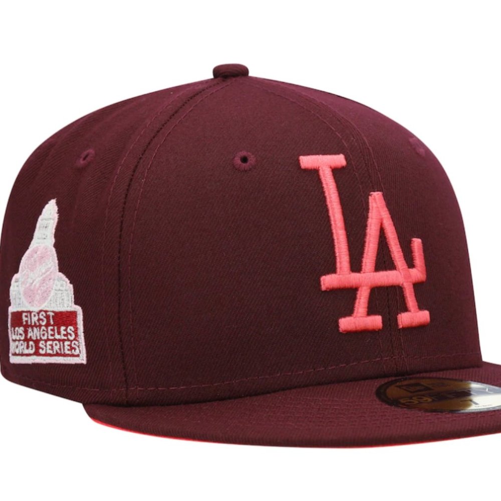 New Era LA Dodgers Color Fam 59FIFTY Fitted Hat - Picture 1 of 5